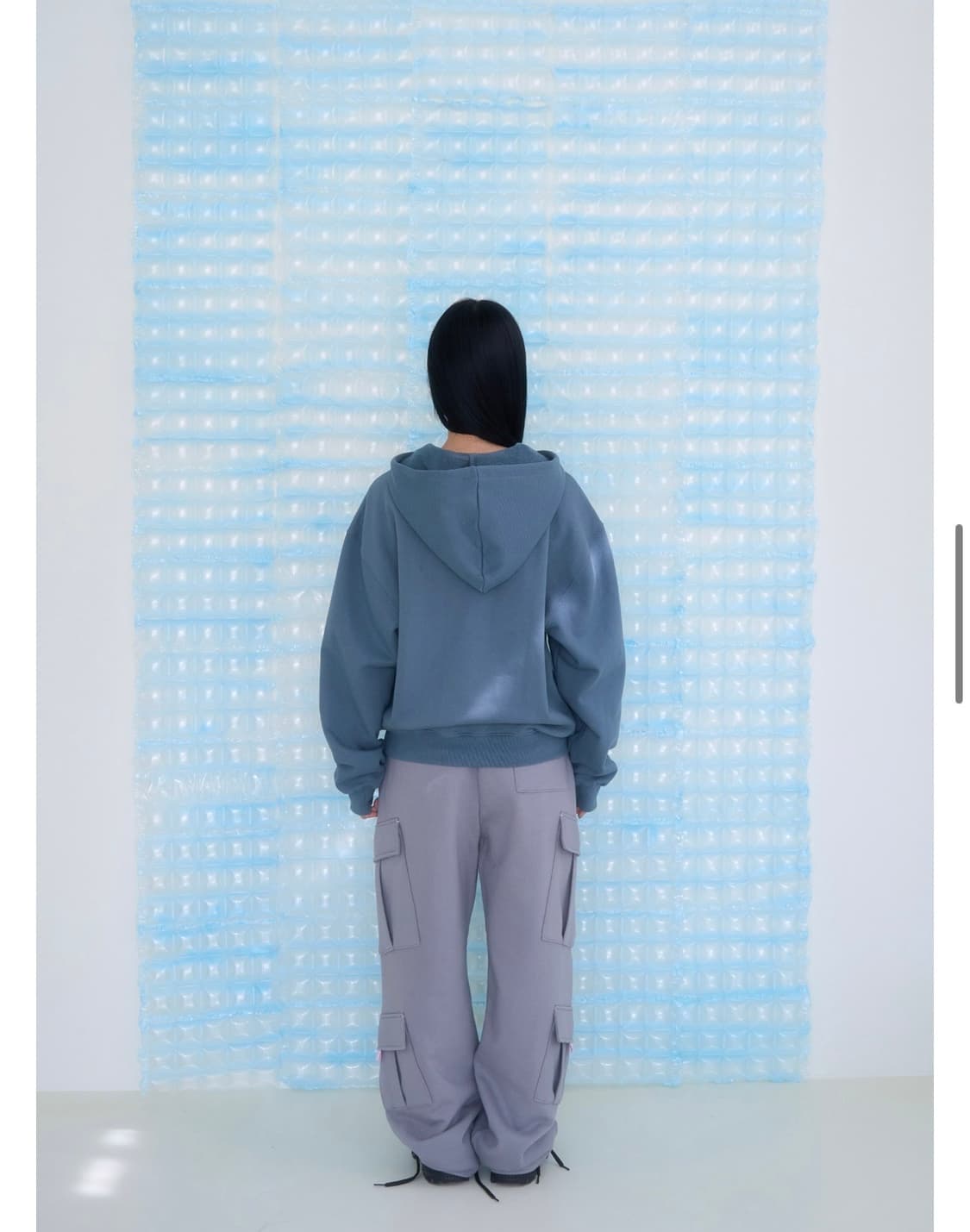 XXX+X HOODIE (DARK GREEN BLUE) 상품이미지2