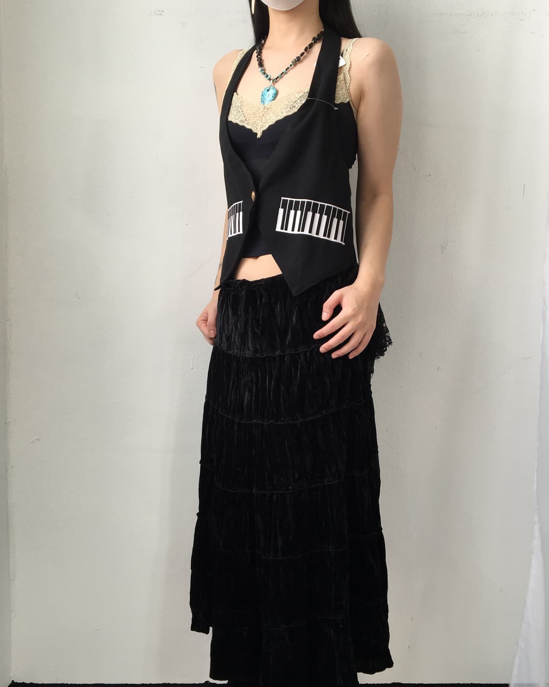 Velvet layer skirt 상품이미지6