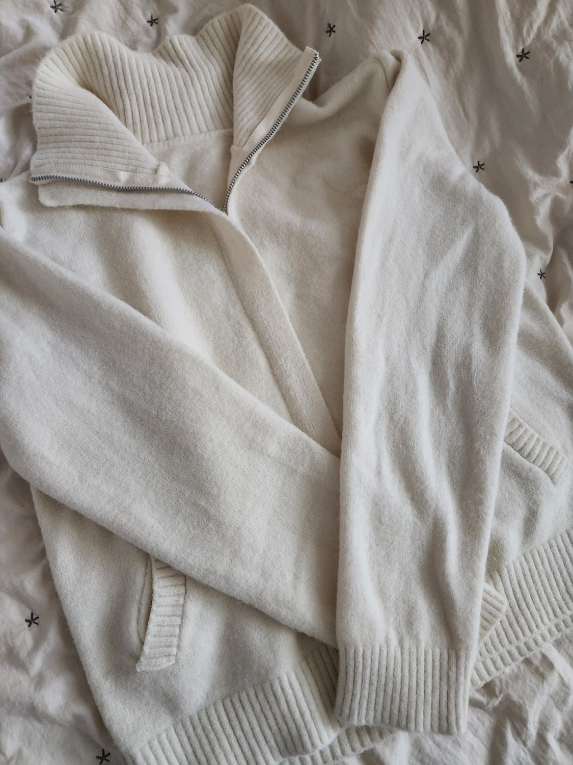 보세 투웨이 하프집업 니트 상품이미지1