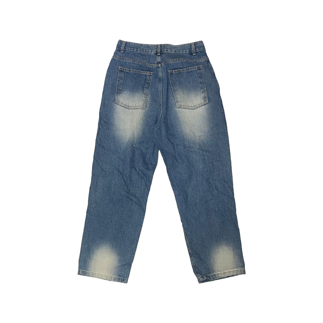 Jemut 제멋 빈티지워싱 투턱 와이드 팬츠 상품이미지2