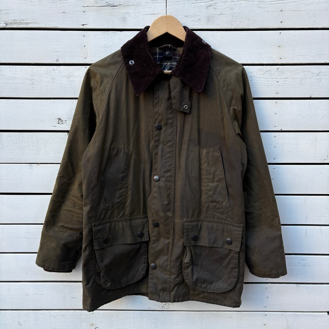 Barbour 바버 비데일 왁스 자켓 상품이미지1
