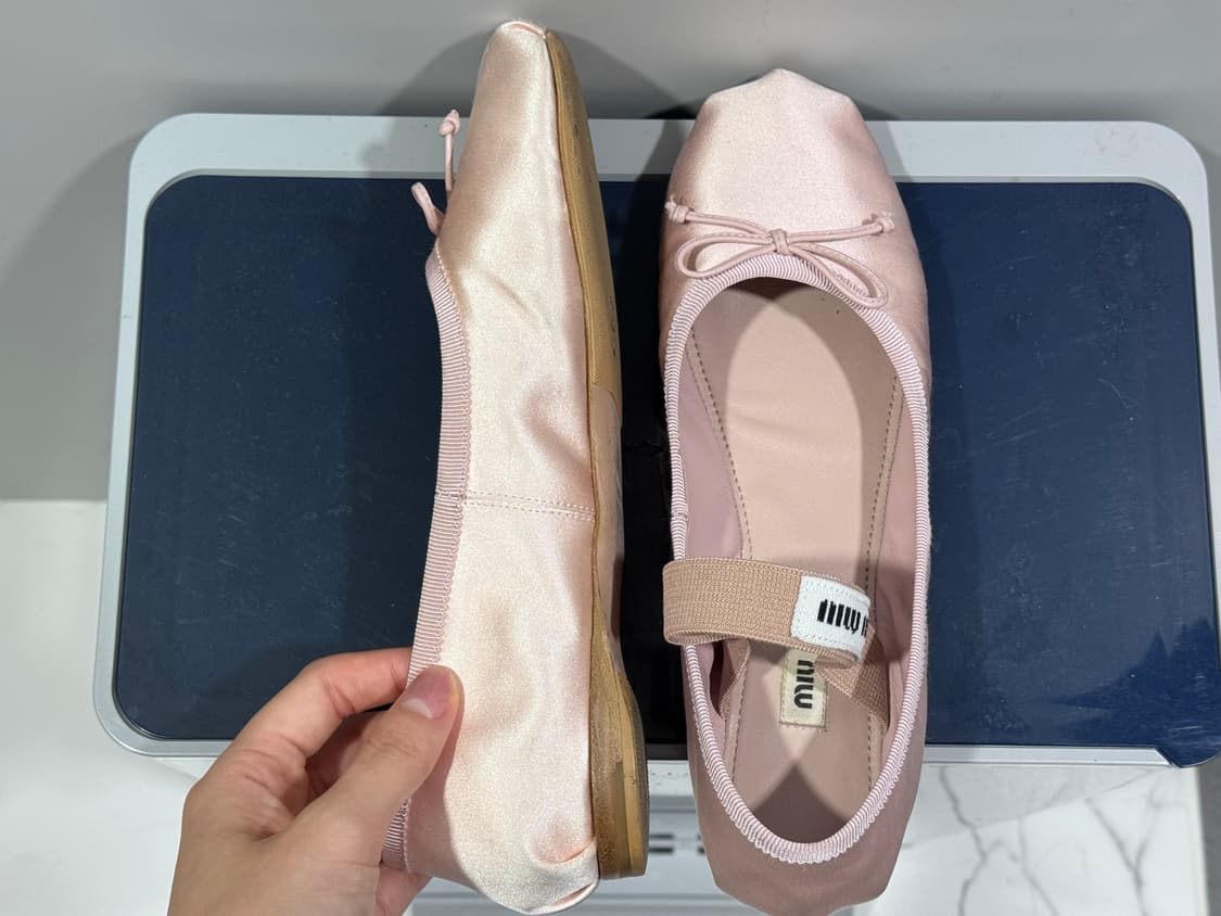 미우미우 발레리나 플랫 슈즈 35 상품이미지4