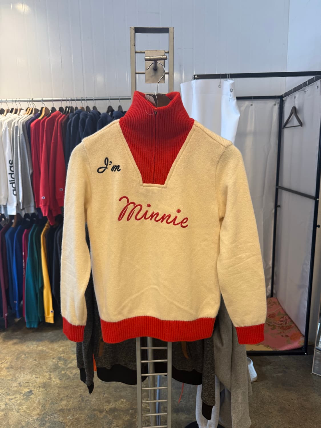 디즈니 아노락 니트 반집업(90) 상품이미지2