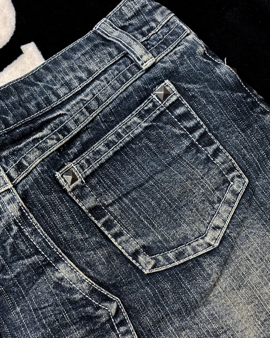 일본빈티지 갸루스타일 미니 스커트 상품이미지6