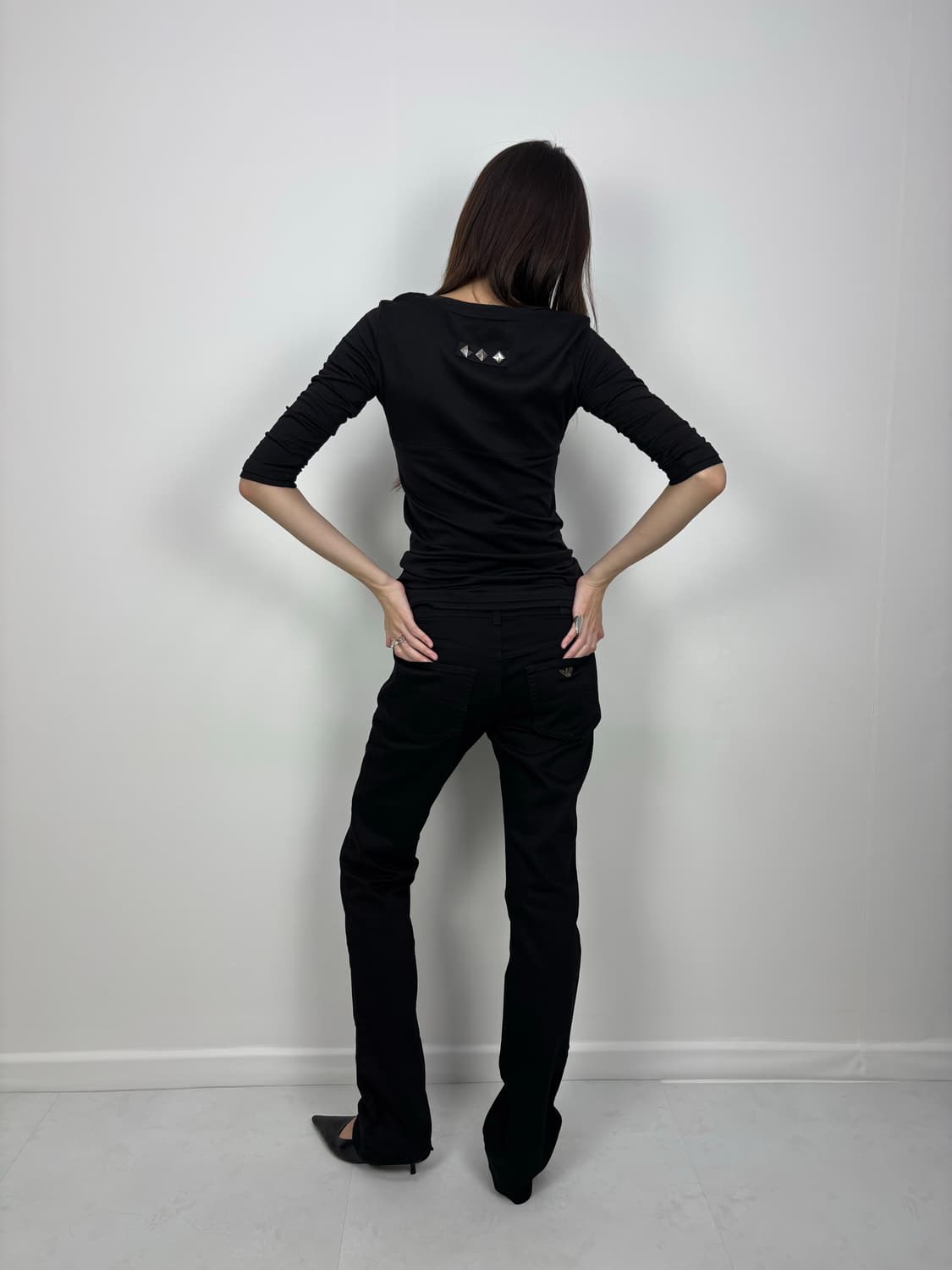 STUD 3/4 SLEEVE TEE 상품이미지4