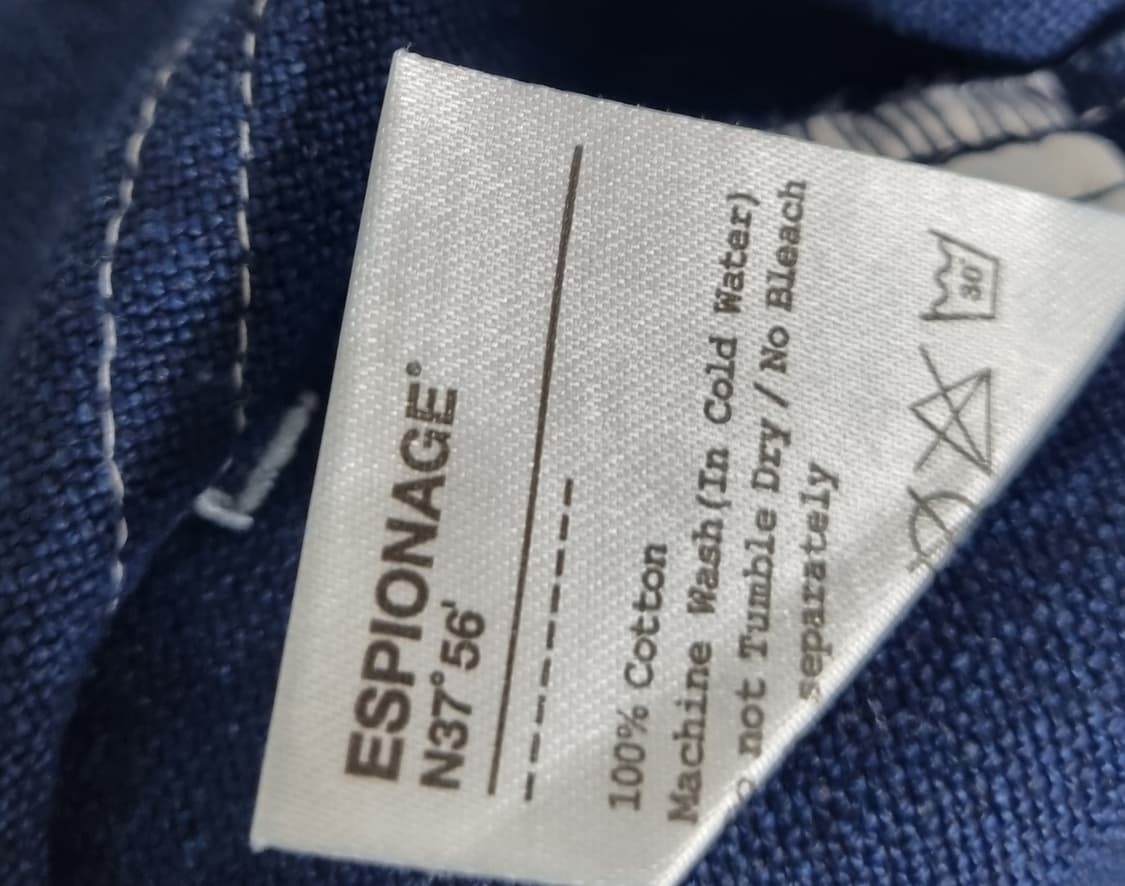 M (30) 에스피오니지 데님컬러 코튼100% 반바지 상품이미지3