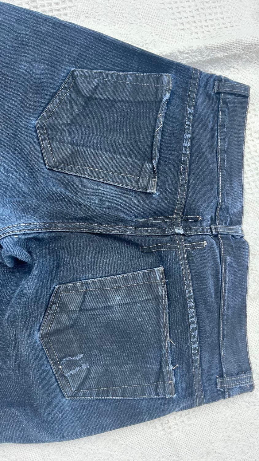 Rick Owens DRKSHDW waxed destroy jeans 상품이미지9