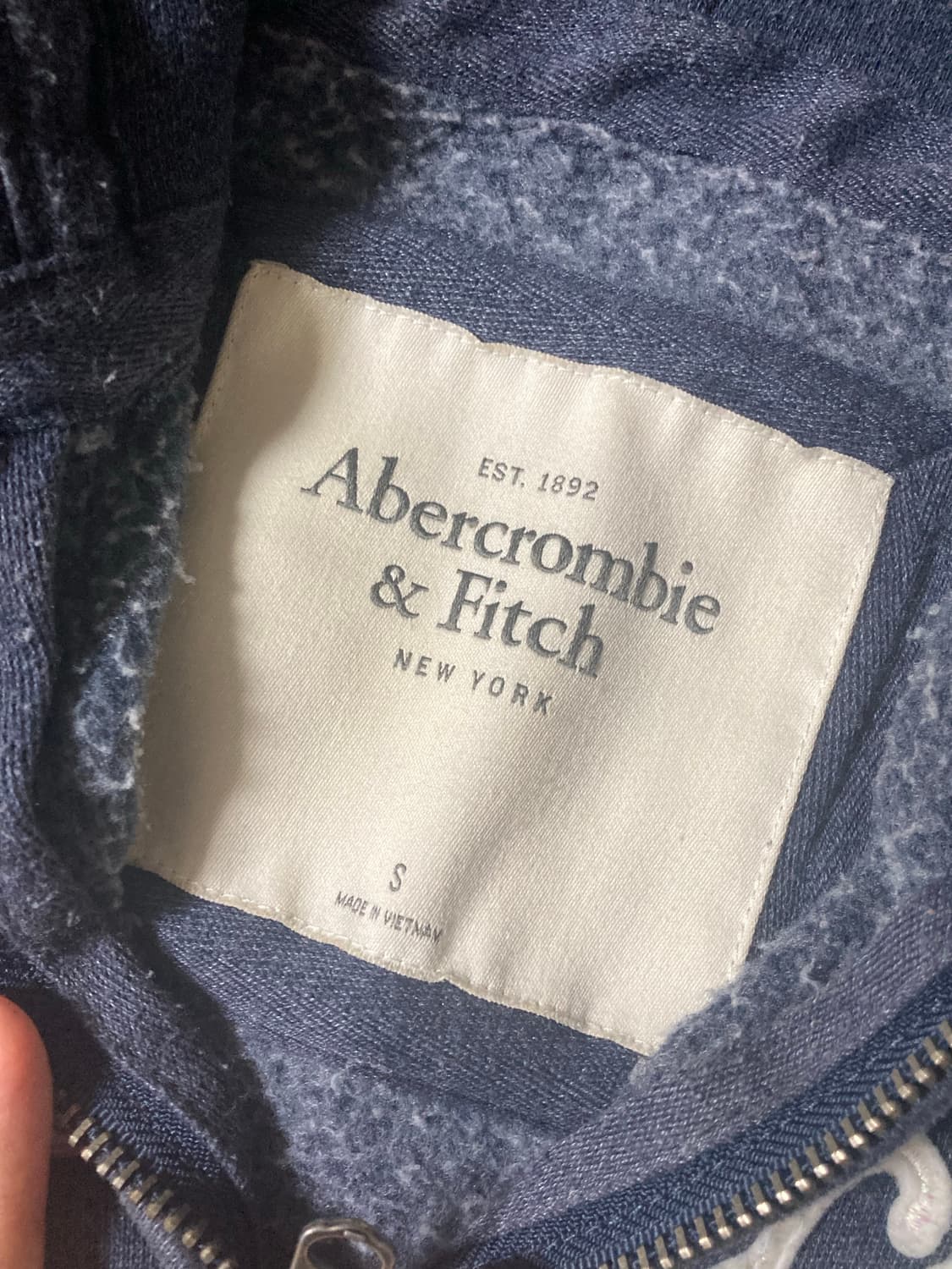 (대장템,핏보증!!)아베크롬비 진차콜 딱붙 후드집업 상품이미지4