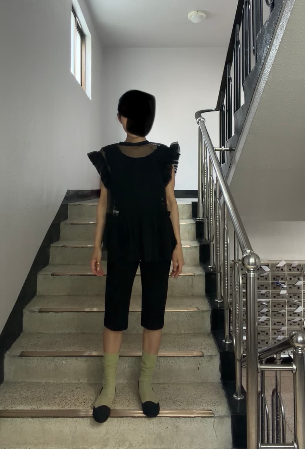  일본브랜드 시스루 블라우스 44,55  상품이미지3