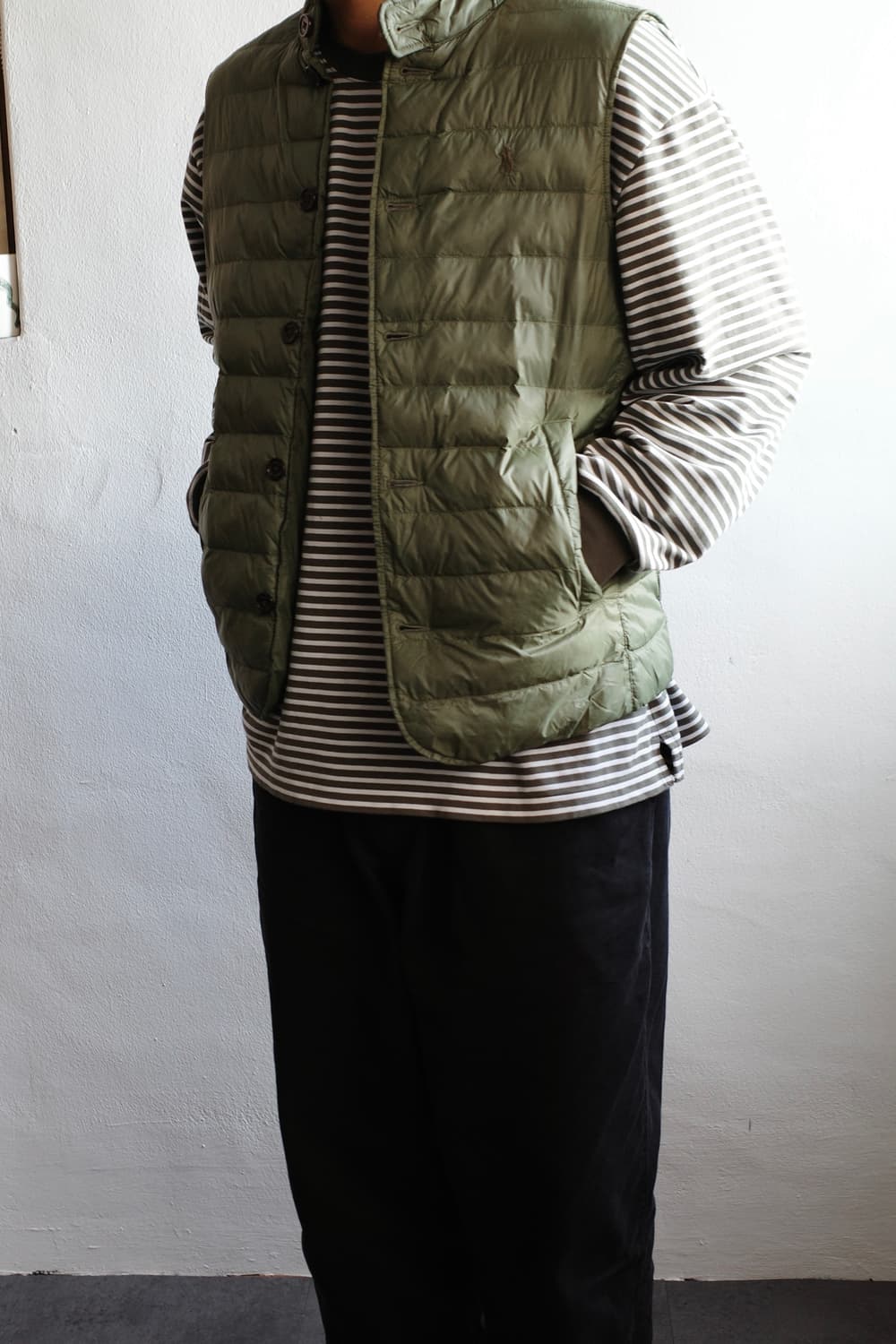 폴로 발수 퀼트 베스트 상품이미지1