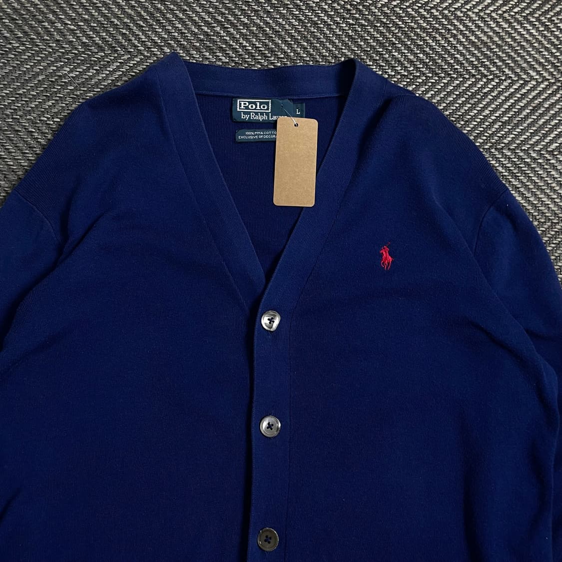 폴로 랄프로렌 포니 피마코튼 미니멀 가디건o 4423 상품이미지4