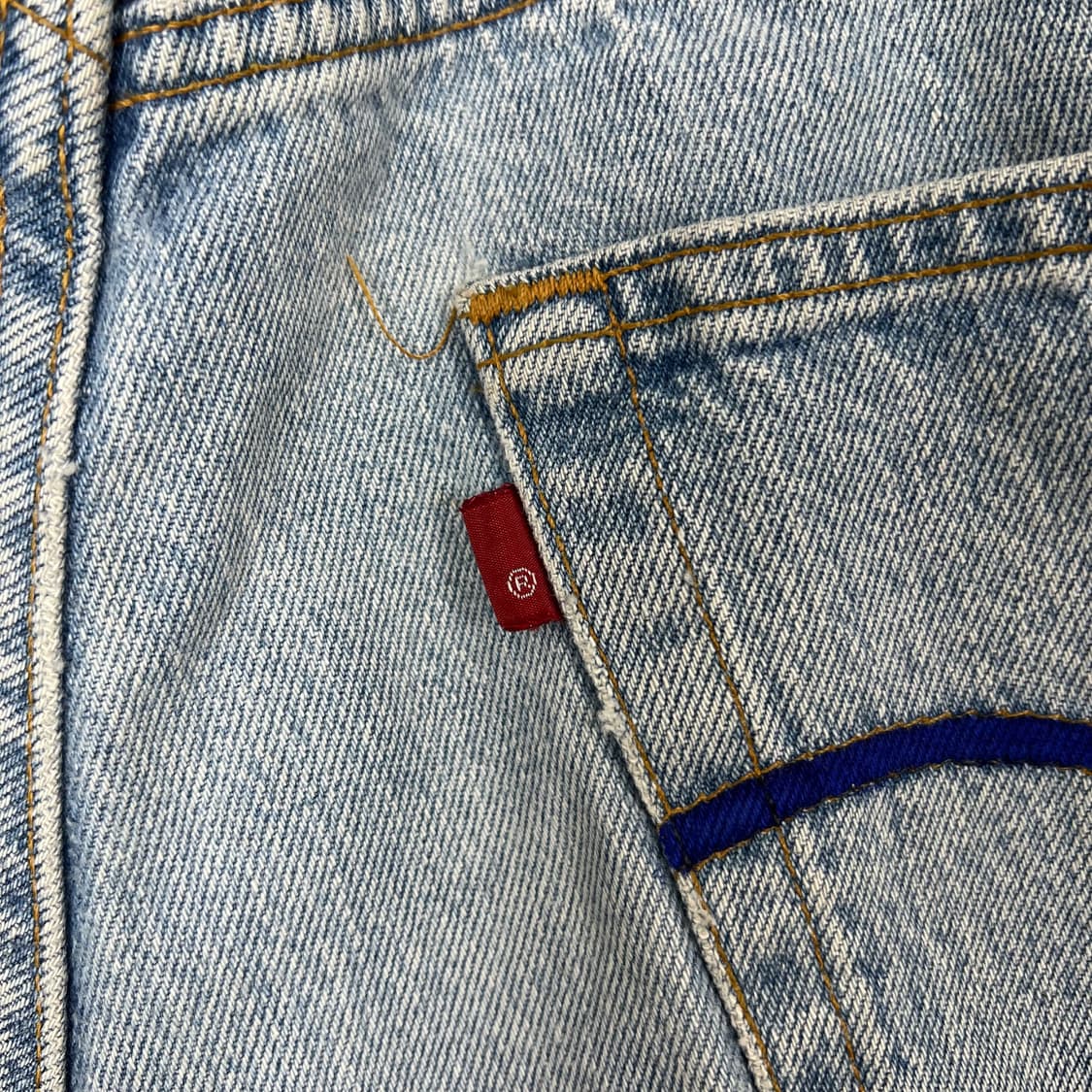 Levis 리바이스 포켓 커스텀 데님 팬츠 상품이미지8