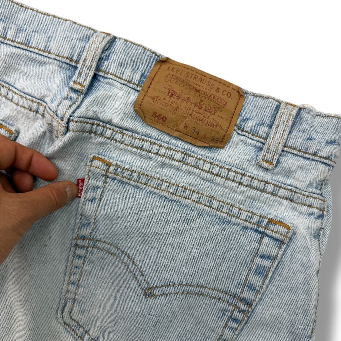 usa 리바이스 560 데님팬츠 r1841 상품이미지6