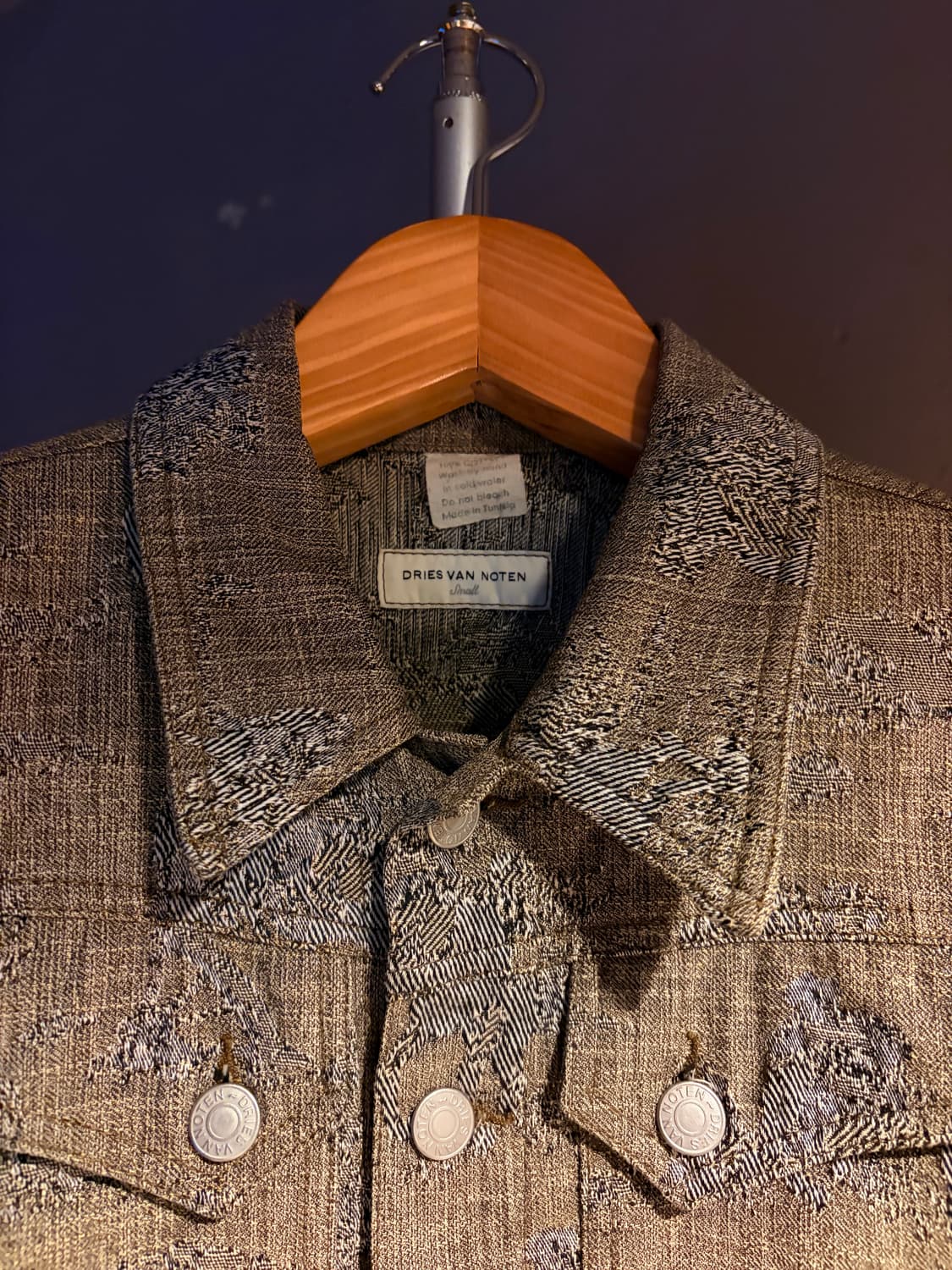 드리스반노튼 아카이브 데님 트러커 상품이미지4