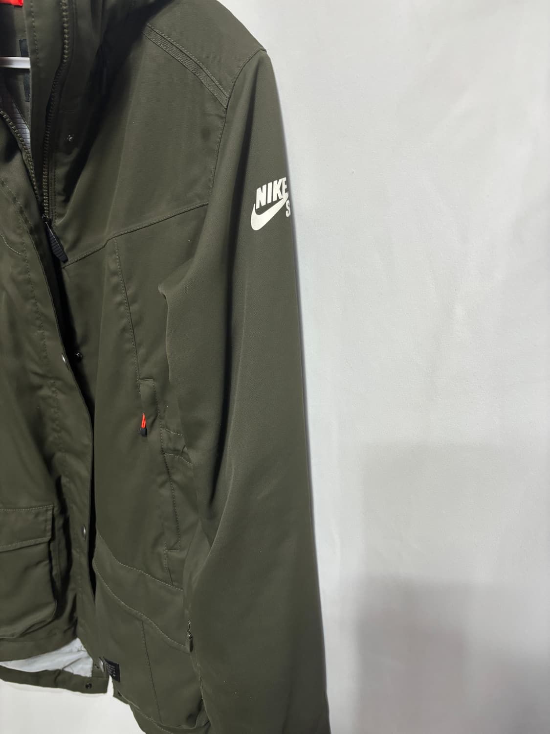 나이키 SB 허드슨 파카 카키 사파리 야상 자켓 M 상품이미지3