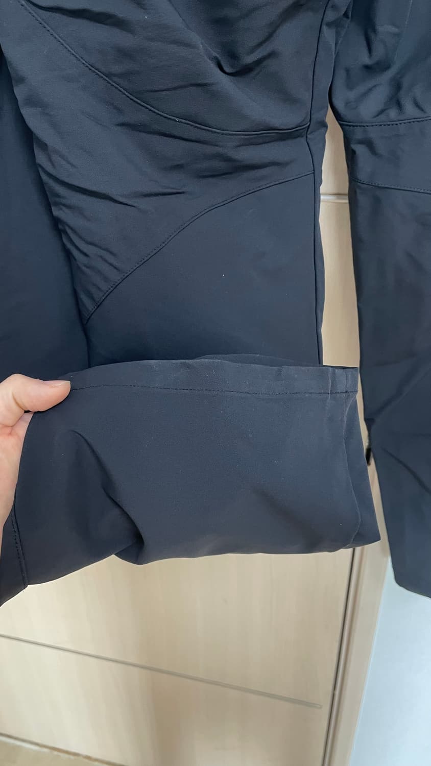 [1] 23fw 산산기어 사이드 스냅 팬츠 V2 블랙 상품이미지6