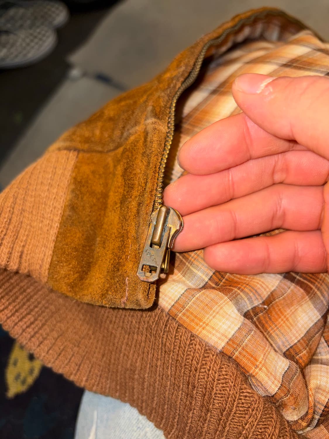 60-70’s American ideal zipper suede 상품이미지10