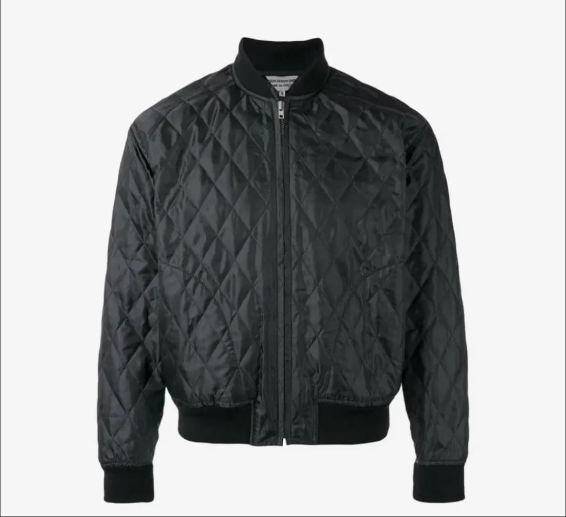 꼼데가르송 퀄팅 블루종 상품이미지2