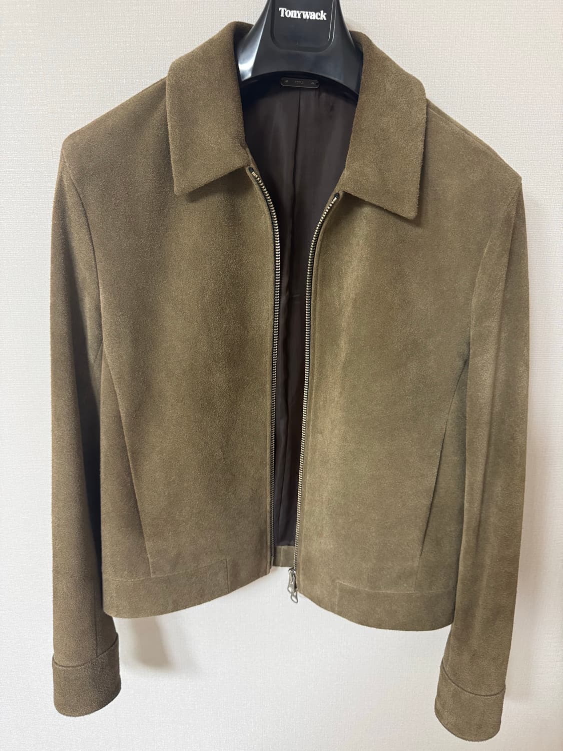 [L] 토니웩 스웨이드 자켓 상품이미지1