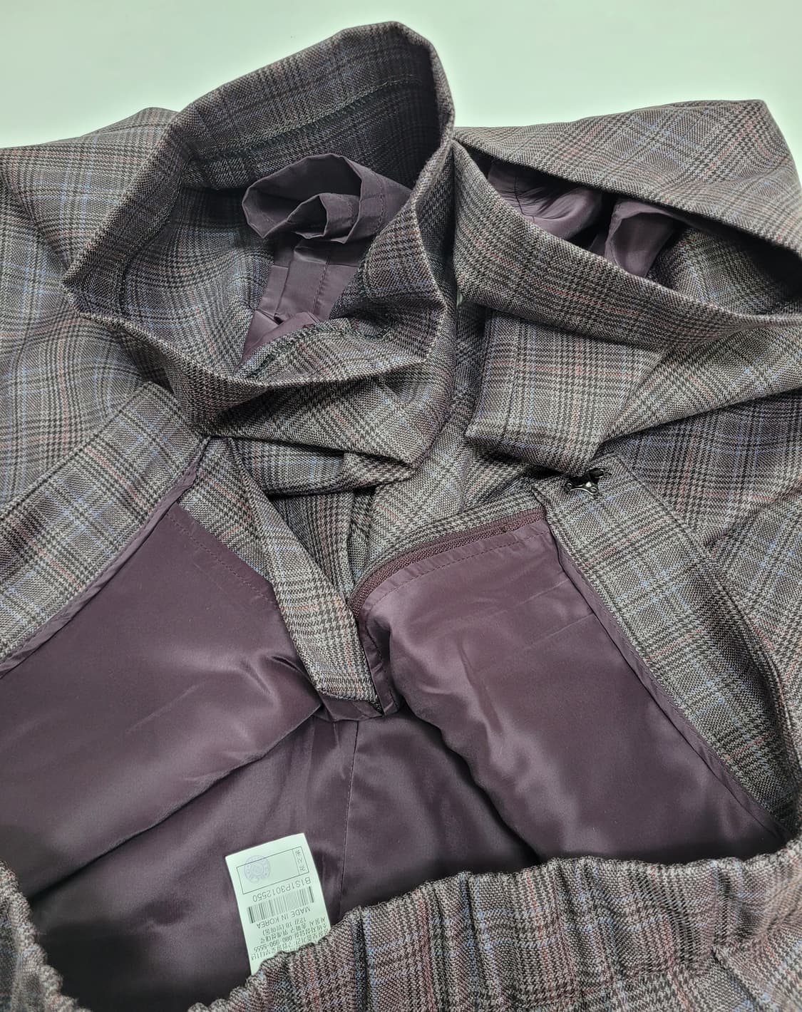 BCBG 20FW 와이드 9부 패츠 / 여 64-94 와인 브라운
 상품이미지7