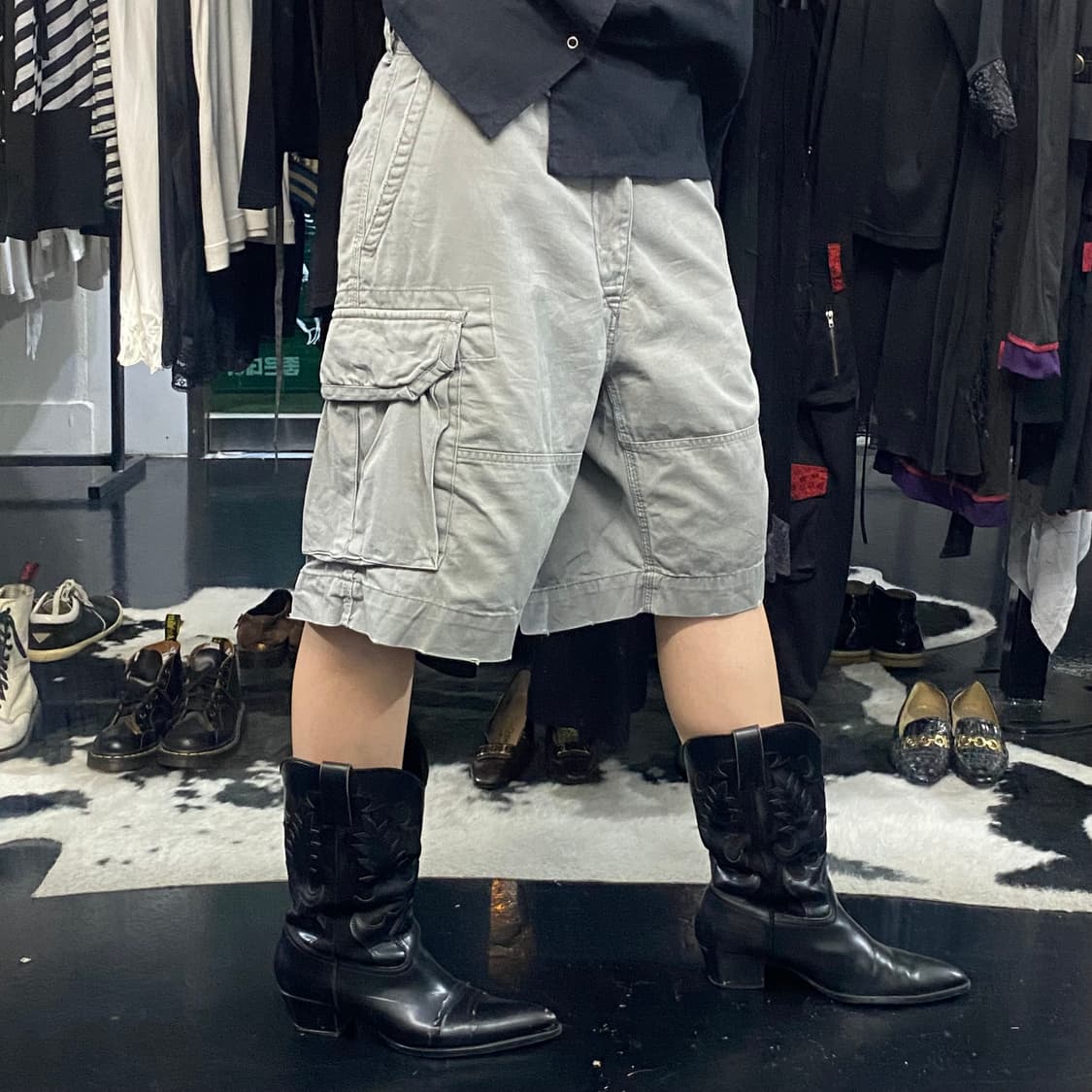 Polo Ralph Lauren 그레이 베이지 카고 버뮤다 팬츠 상품이미지9