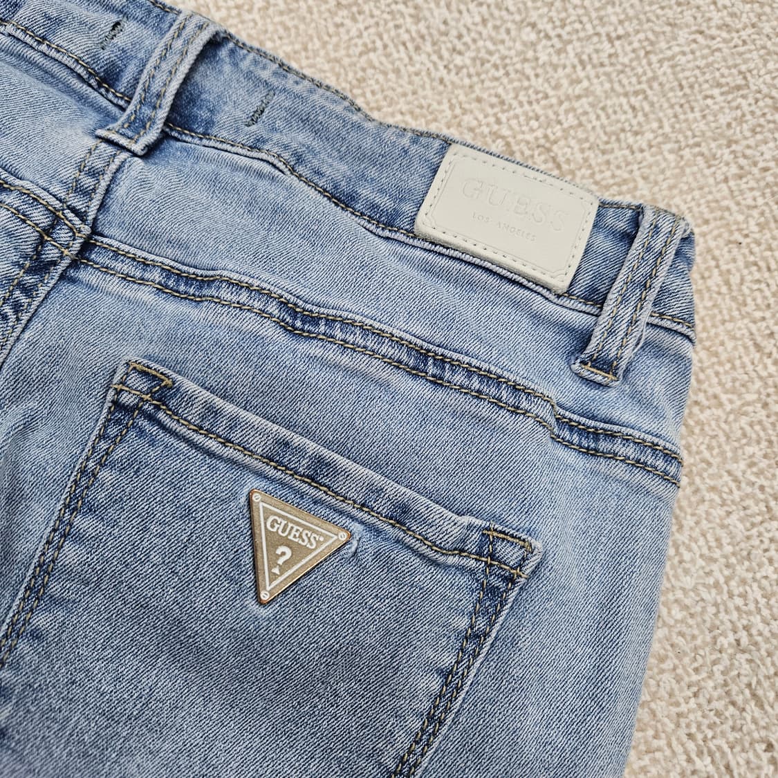 [28] 게스 하이웨스트 청 데님 팬츠 바지 1204JM1 상품이미지7