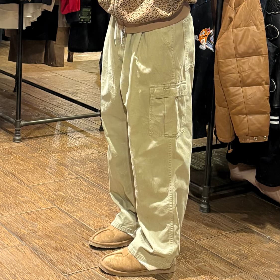 [HI] VTG 카고 팬츠 베이지 상품이미지3