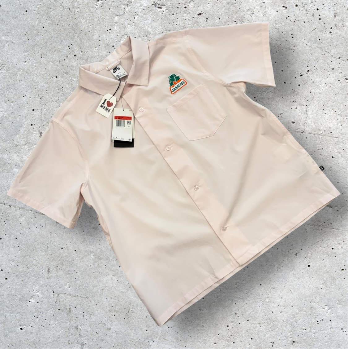 [L] 나이키 SB x 하리토스 반팔 셔츠 핑크 새상품 C865 상품이미지1