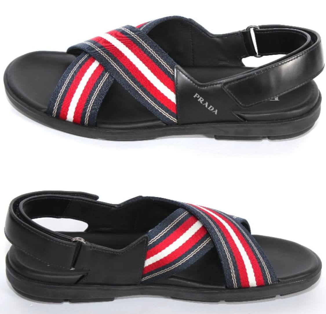 프라다 샌들 260 (풀구성) 상품이미지2