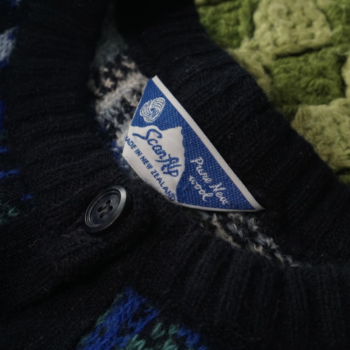 뉴질랜드 Pure Wool 핸드메이드 가디건 상품이미지5