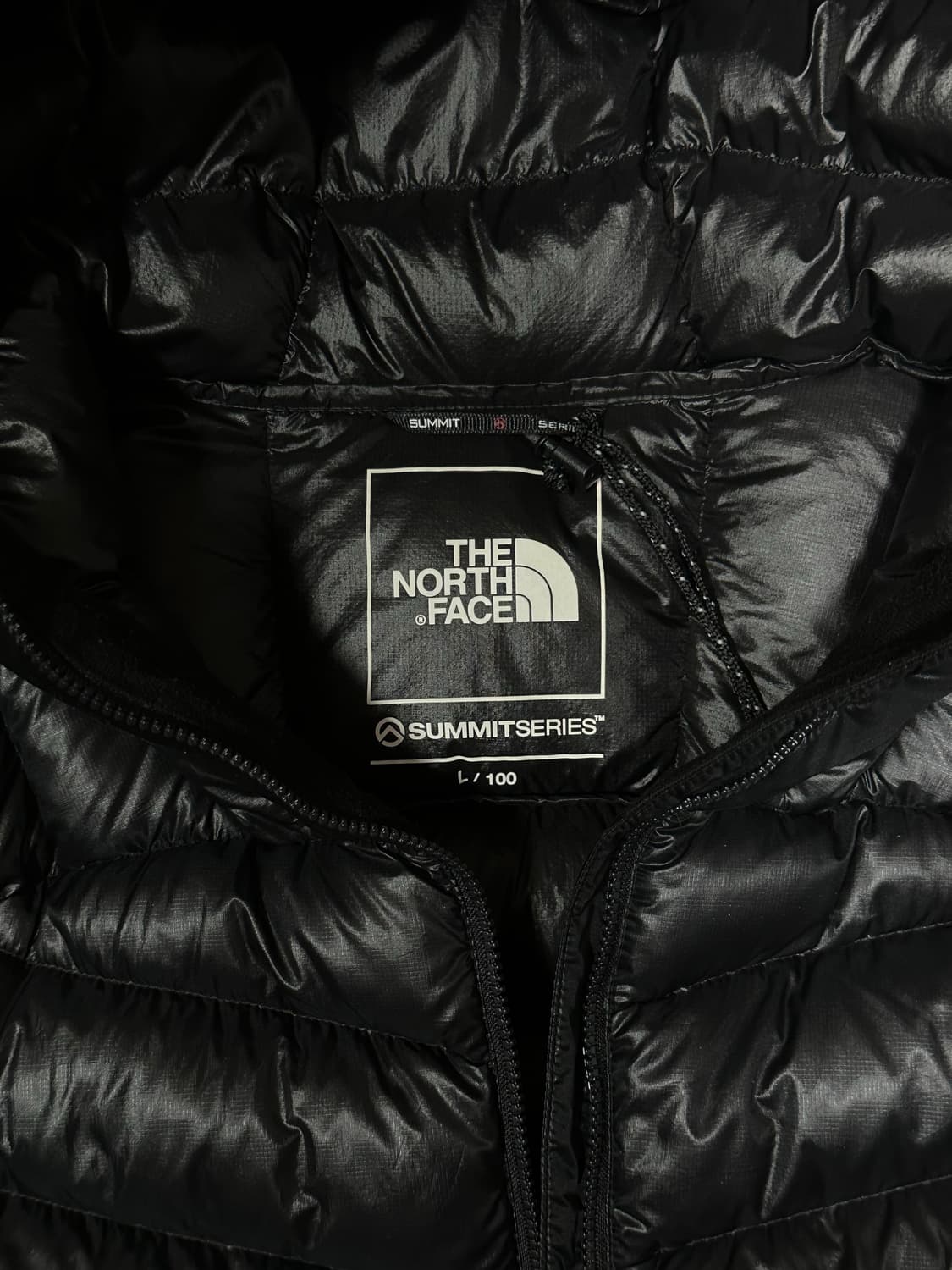노스페이스 마테호른 블랙 (L/100) 마지막 착용샷 상품이미지3