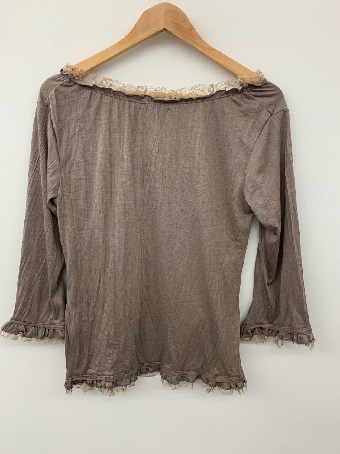 Rosa cherry 레이스 셔링 가디건 상품이미지4