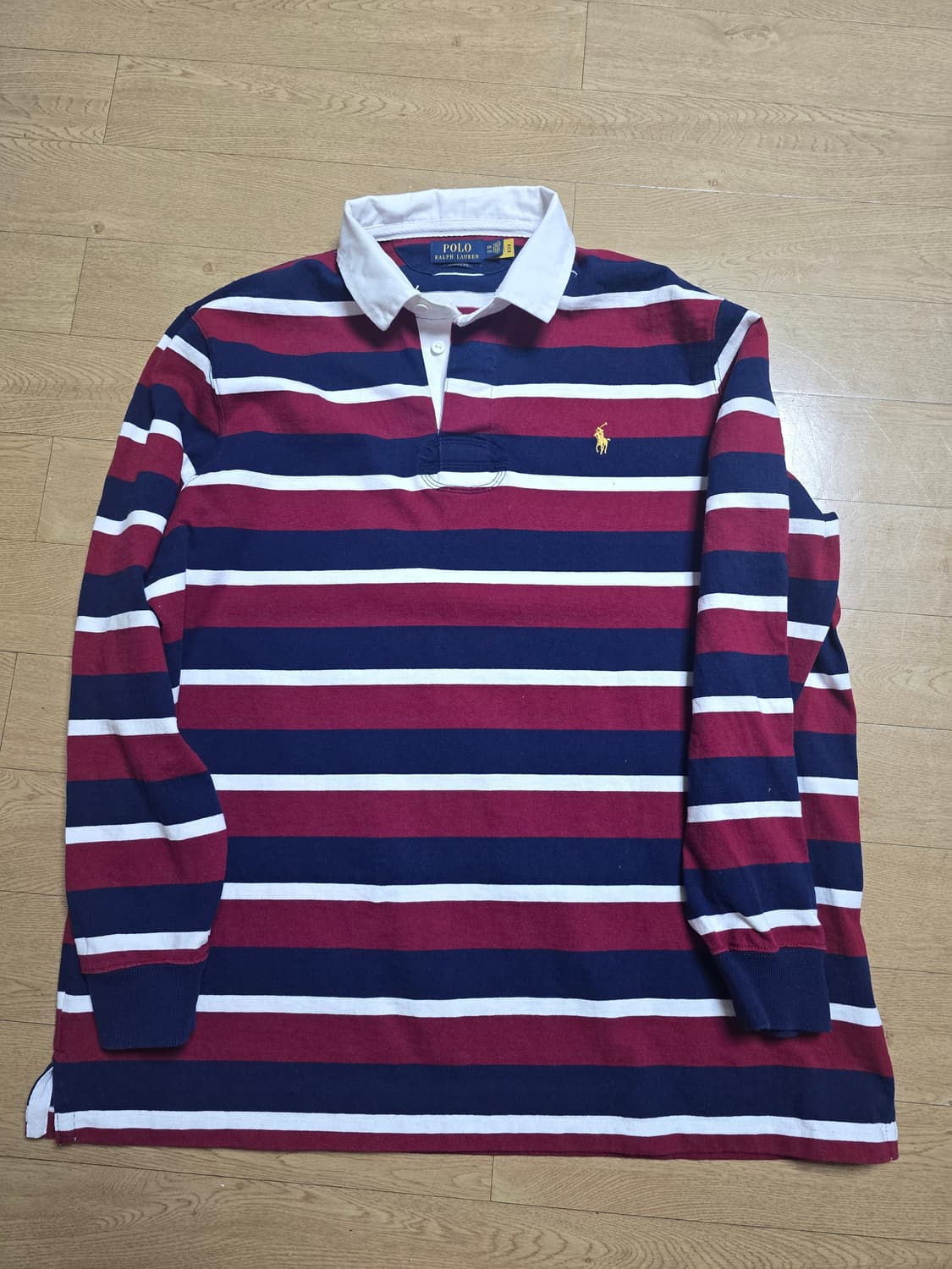 폴로 스트라이프 럭비티 XXL 상품이미지1