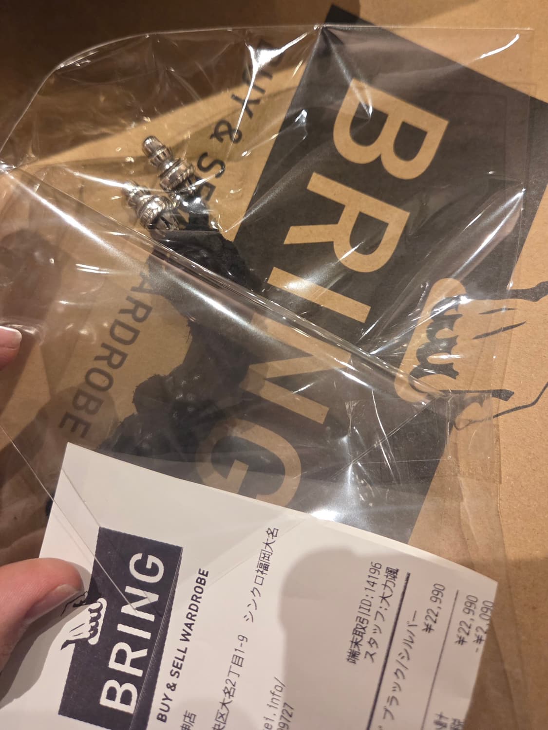 os) 크롬하츠 레더 타이 목걸이 상품이미지2