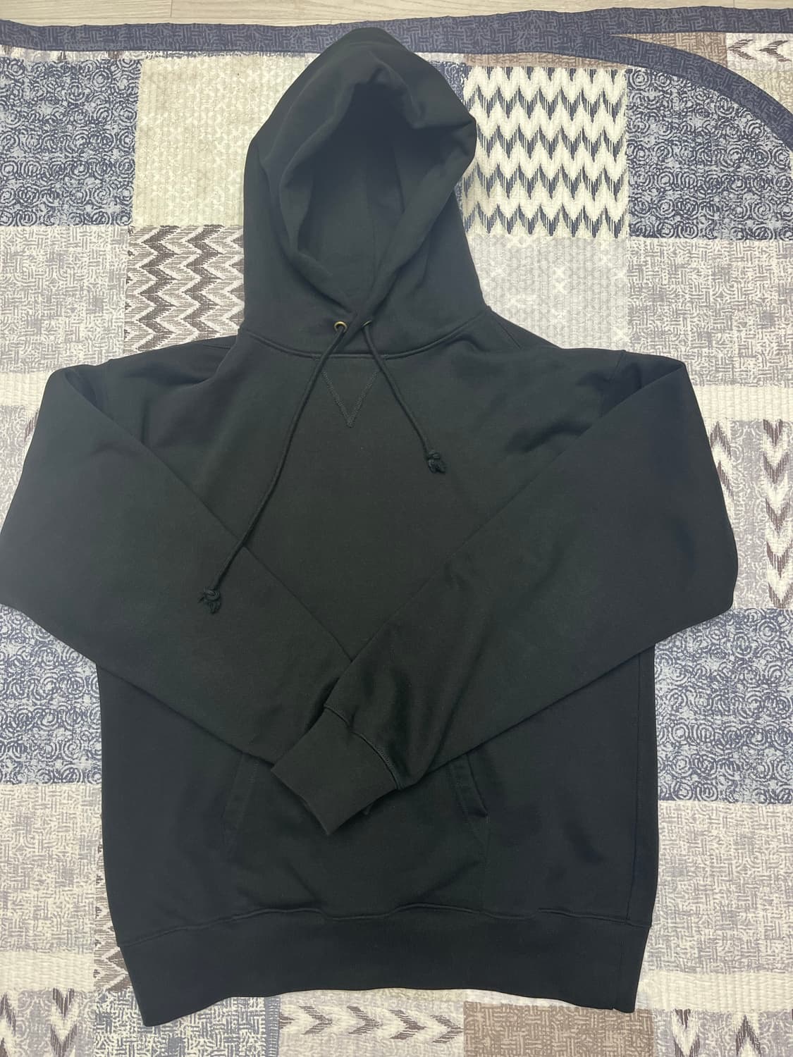 AUTHENTIC COMFORT HOOD SWEAT_BLACK 상품이미지2