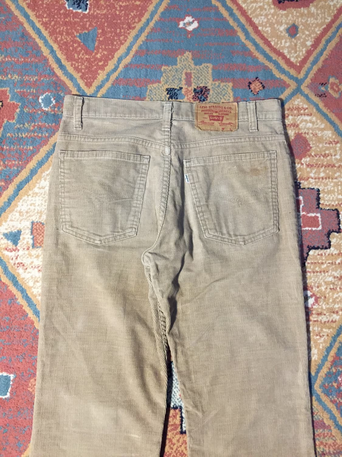 80‘s 리바이스 517 코듀로이 부츠컷 팬츠 상품이미지6