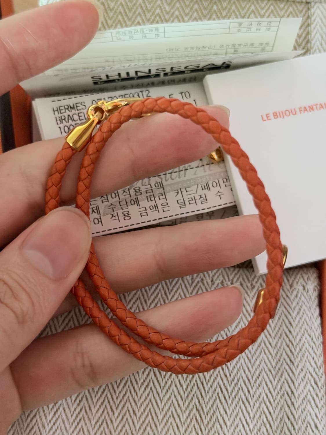 에르메스 롤리스 더블투어 오렌지 투어 T2 상품이미지3