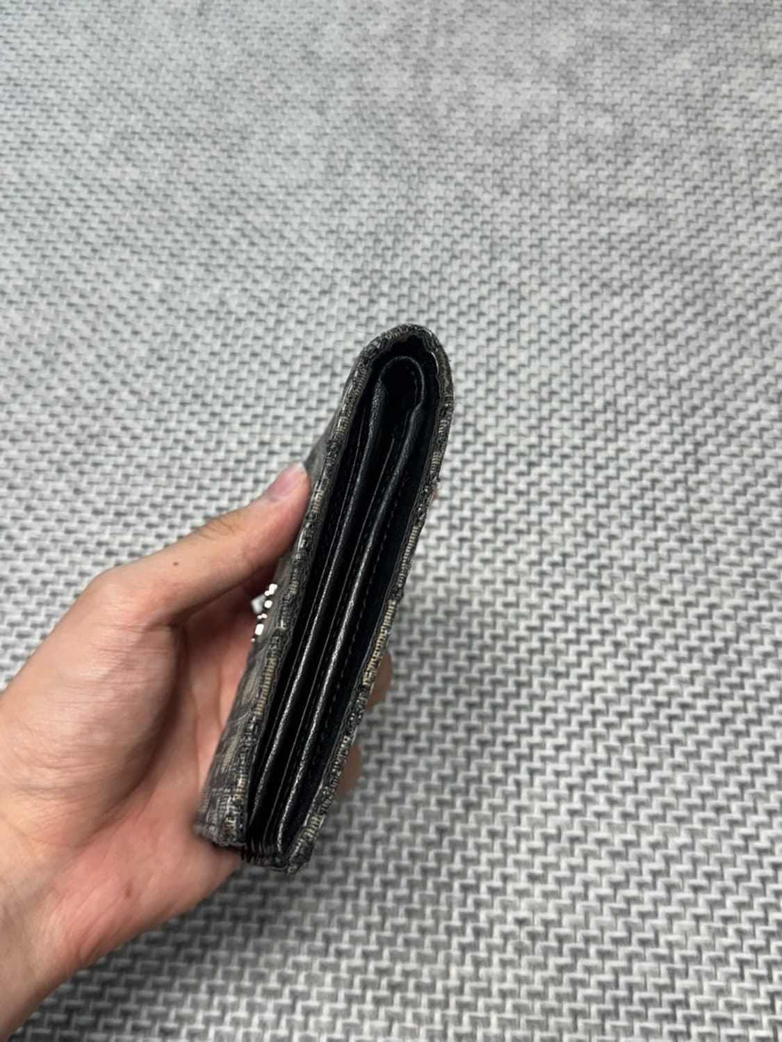 디올 오블리크 자카드 반지갑 상품이미지5