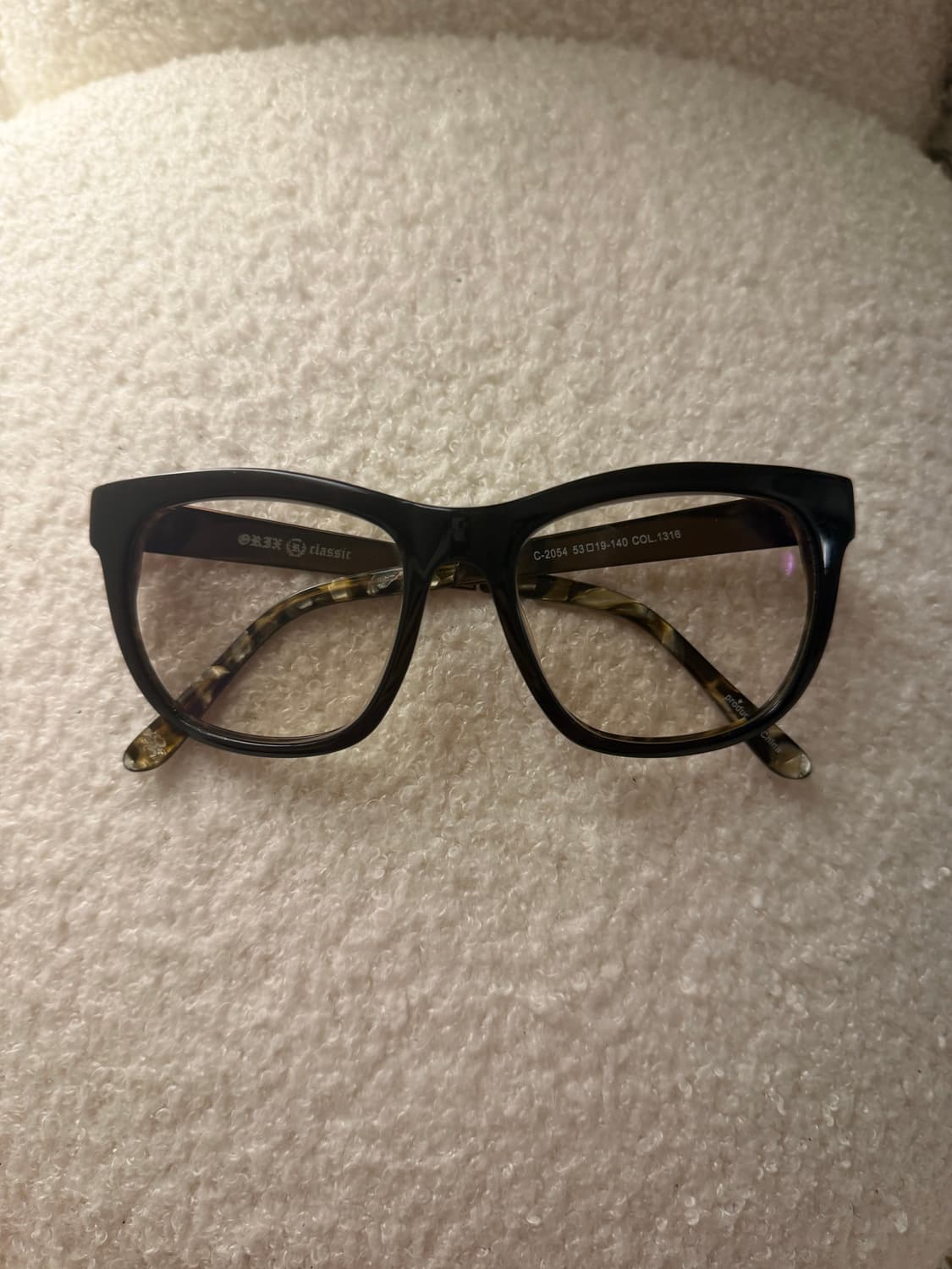 브라운 뿔테 선글라스 안경 상품이미지1