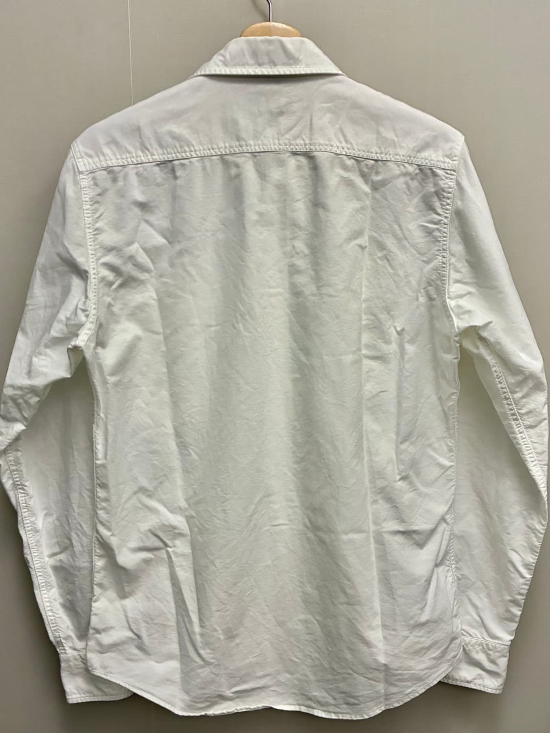 (L/100)이스트하버서플러스 3포켓 옥스포드 워크셔츠 화이트 상품이미지8