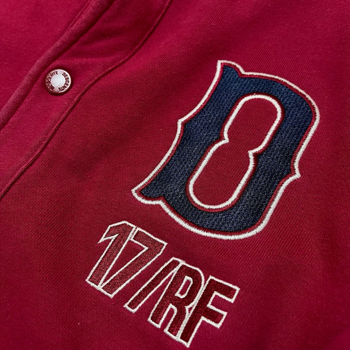 데상트 여성 추신수 헌정 20-20 클럽 바시티 자켓 [와인] S/85 상품이미지5