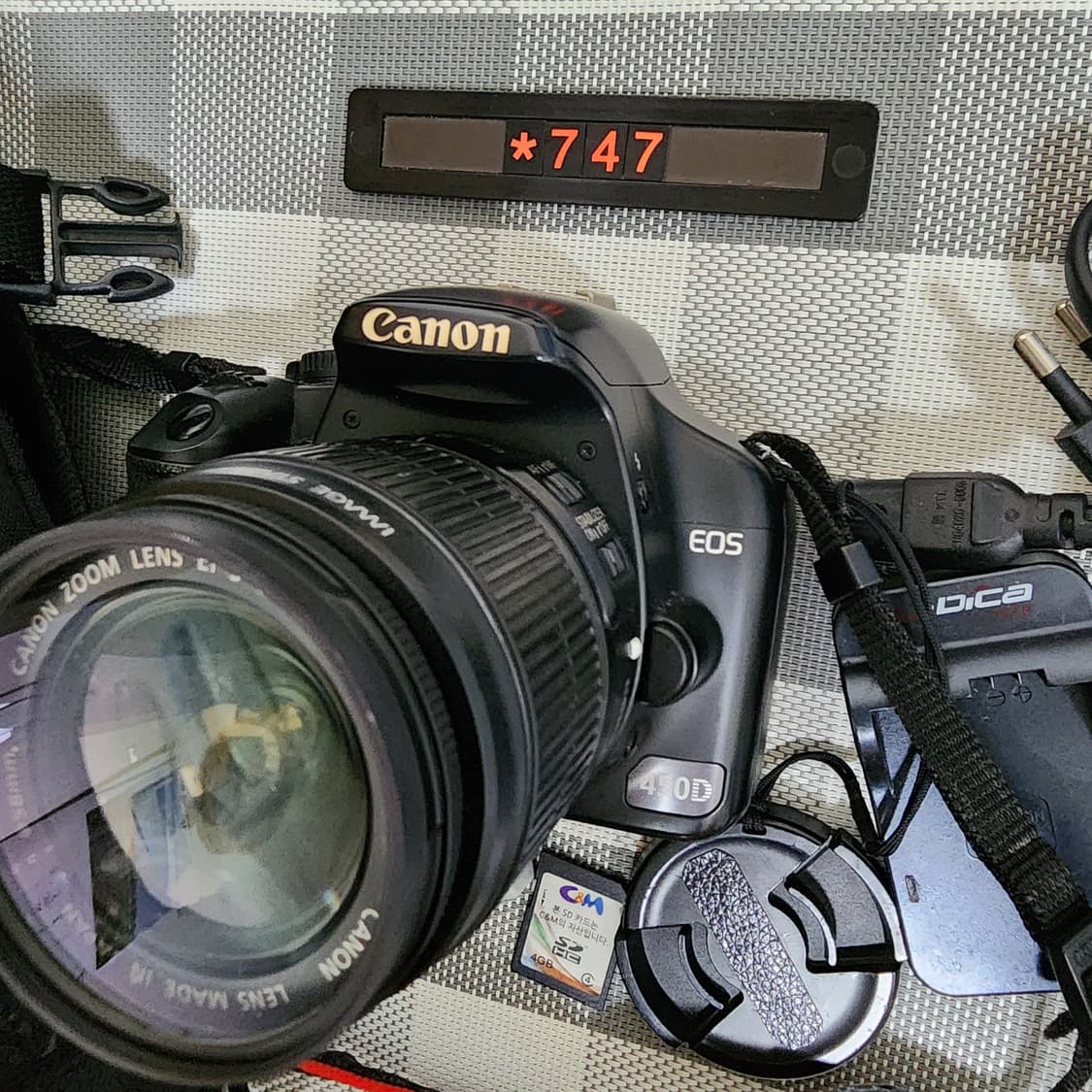 캐논 EOS 450D 디지털카메라 가방세트 상품이미지2