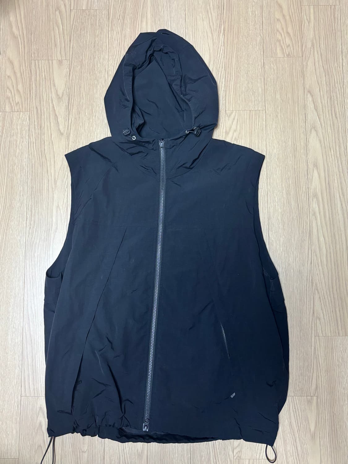 [2] 노클 Hooded Sports Vest Black 상품이미지4