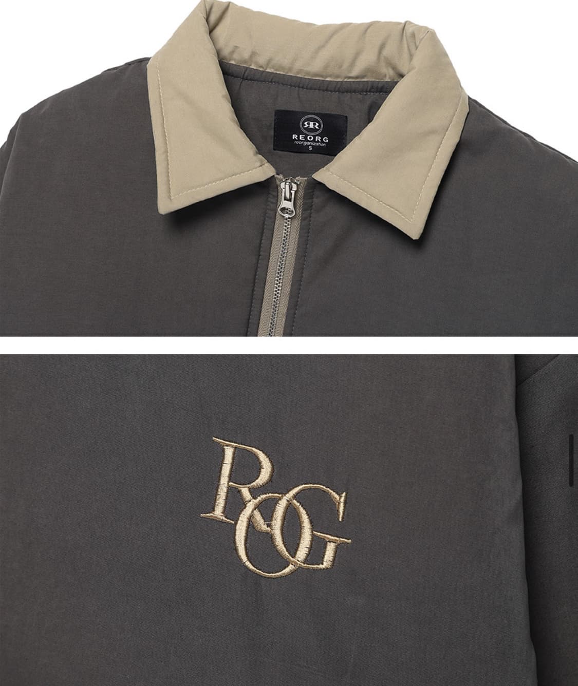 새제품 리올그 점퍼 잠바 블루종 상품이미지4