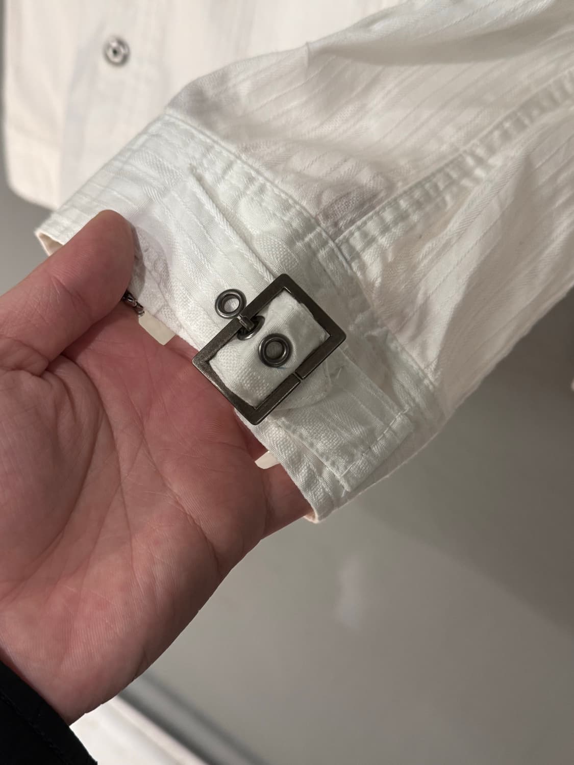 Urban Collection 버클 디테일 화이트 자켓  상품이미지7