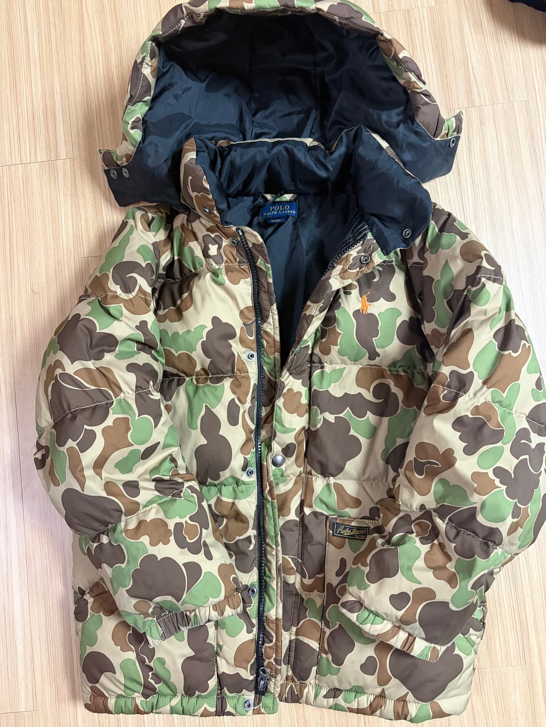 폴로 랄프로렌 밀리터리 숏 패딩 자켓 상품이미지3