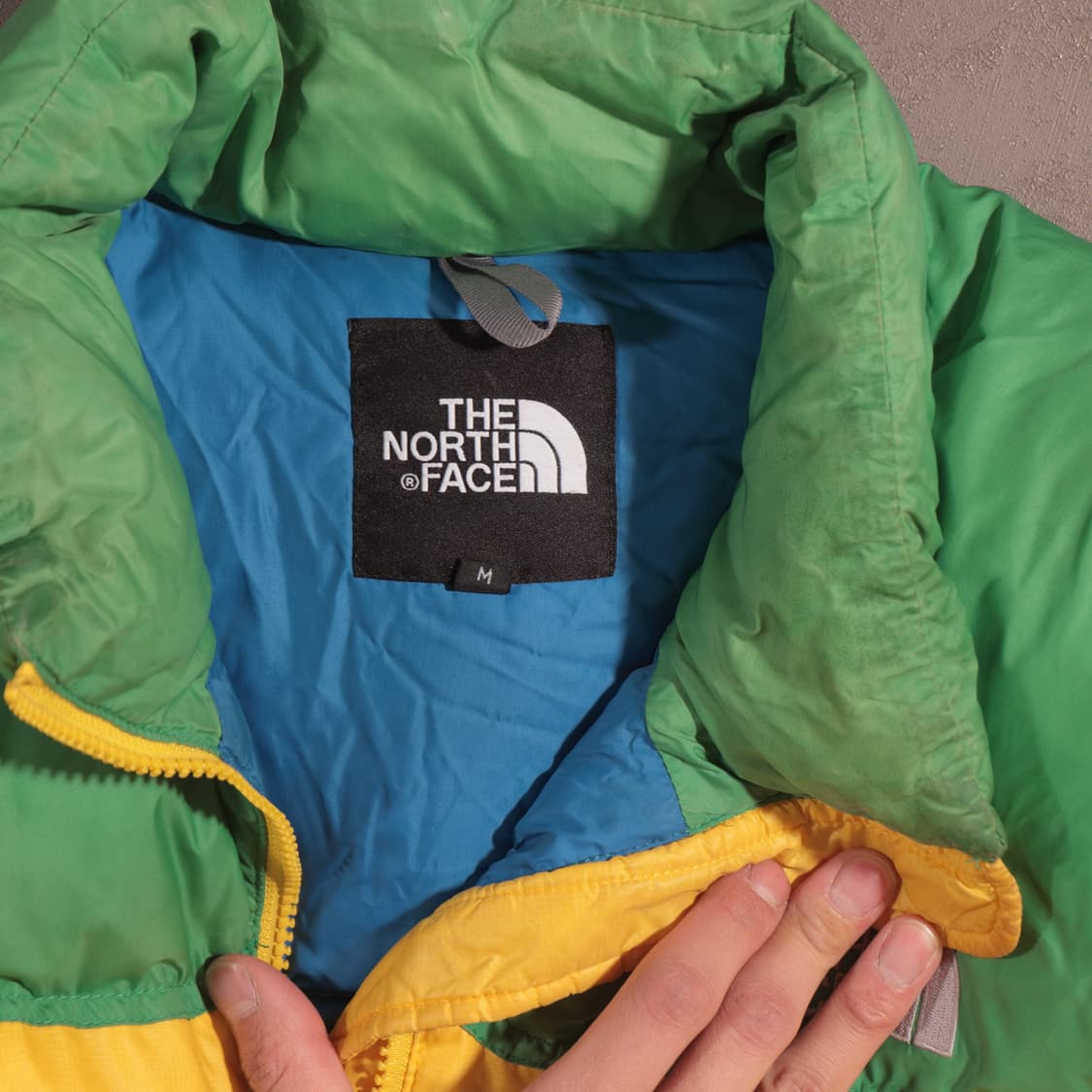 00s 노스페이스 눕시 700 그린/옐로우 상품이미지5