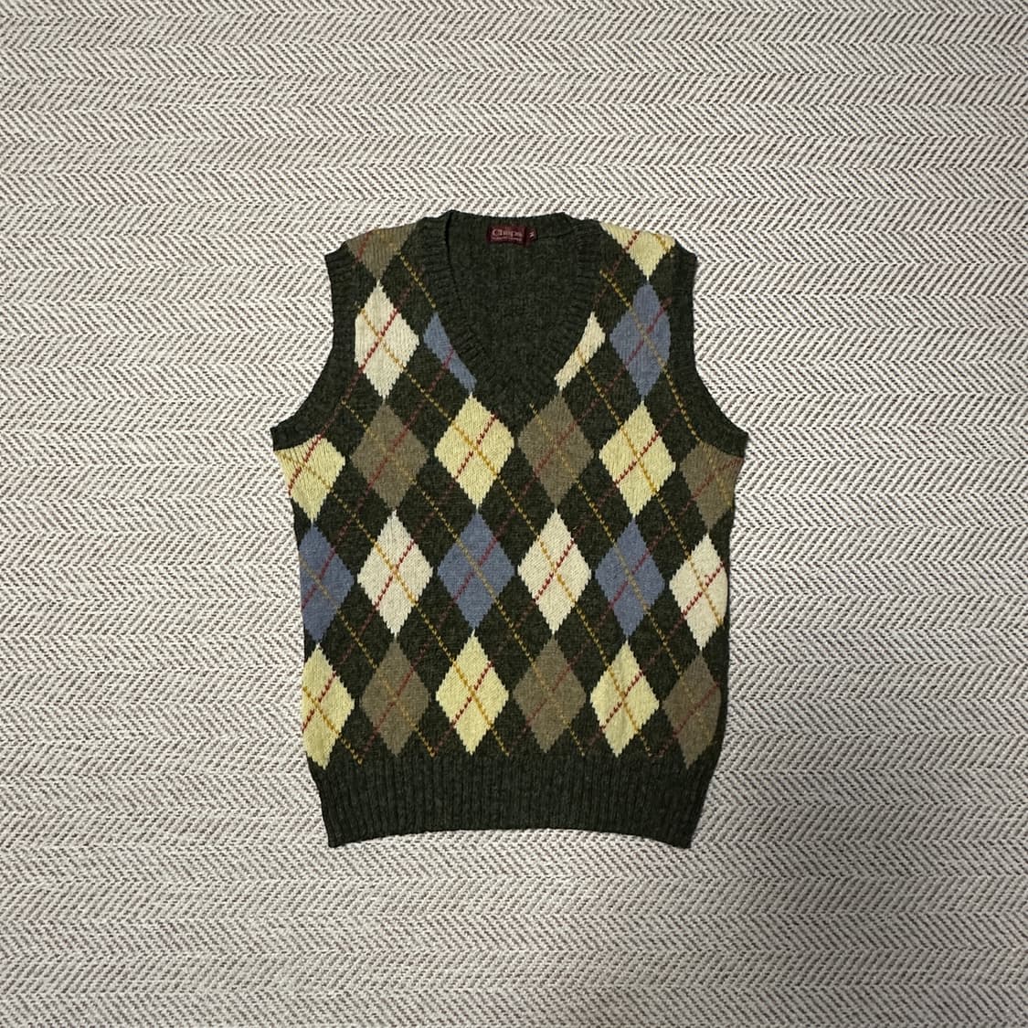 CHAPS RALPH LAUREN argyle knit sweater 상품이미지1