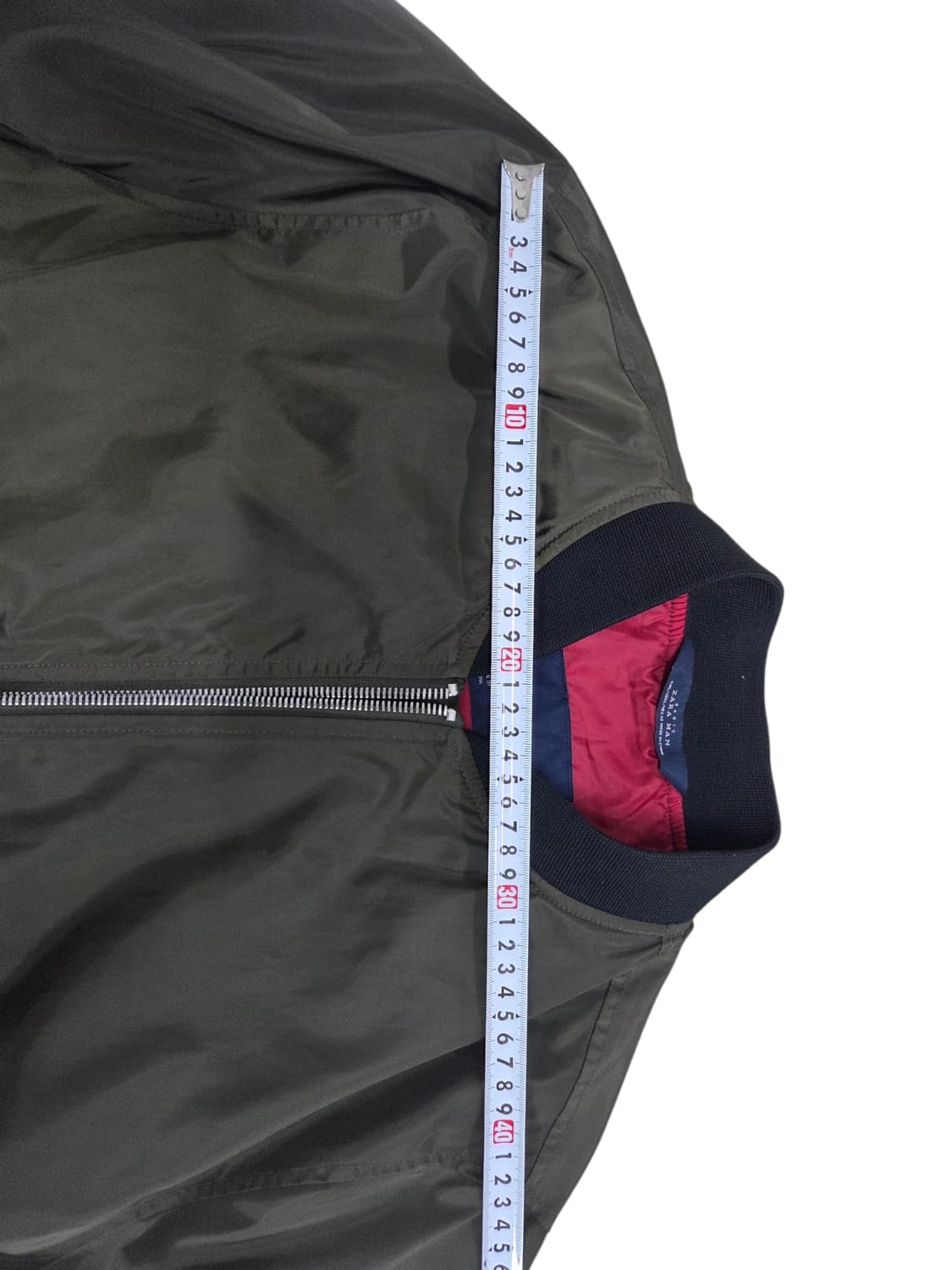 ZARA MAN 항공점퍼 카키 L 상품이미지6