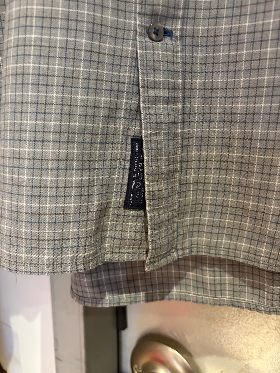 헤지스 체크 셔츠 상품이미지2